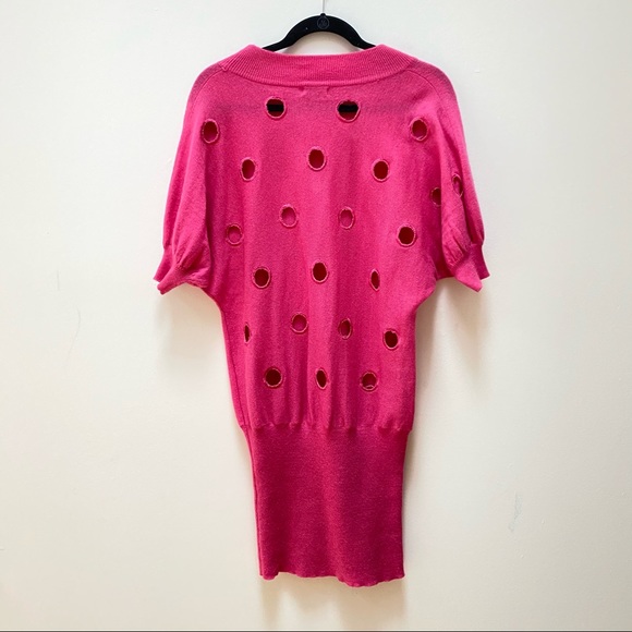 Sonia Rykiel Pink Sweater Dress - Picture 2 of 4
